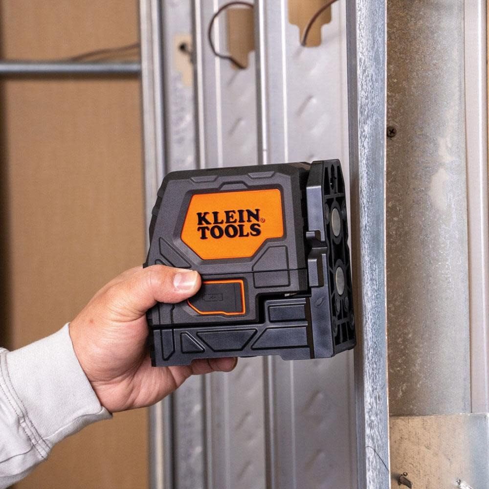 Recharge Self-Level Green Cross-Line Laser Level w/Red Plumb